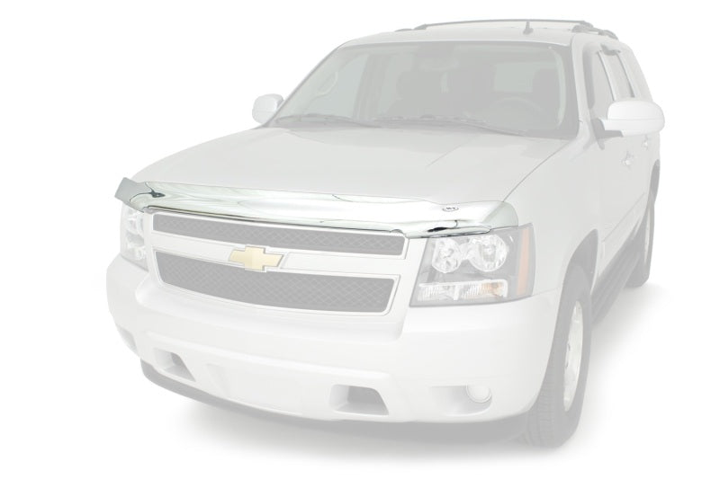 AVS 07-13 Chevy Silverado 1500 High Profile Hood Shield - Chrome