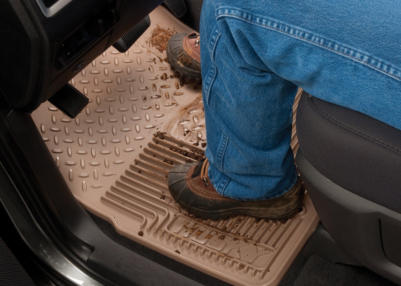 Husky Liners 94-01 Dodge Ram 1500/2500/3500/80-96 Ford Bronco Heavy Duty Tan Front Floor Mats