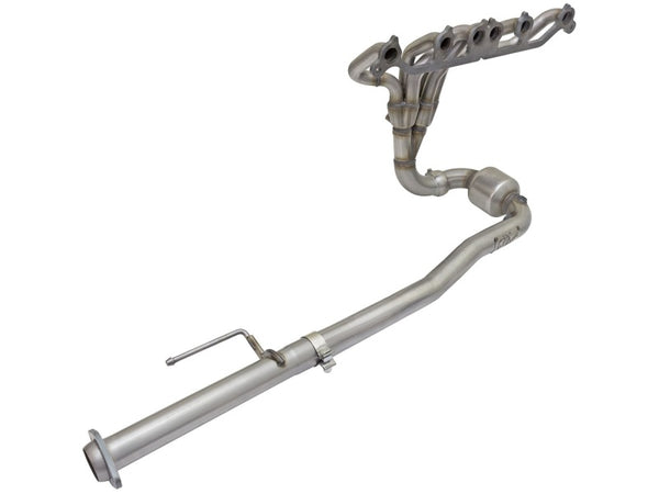 aFe Power Twisted Steel Header & Connection Pipe (Street) 00-06 Jeep Wrangler (TJ/LJ) I6 4.0L