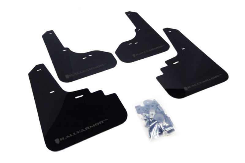 Rally Armor 2005-2009 Legacy GT and Outback UR Black Mud Flap w/ Grey Logo