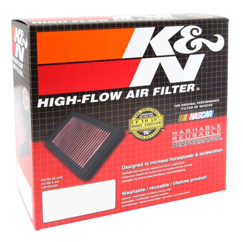 K&N 64-72 Fiat 850 L4-0.8L Carb Replacement Drop In Air Filter