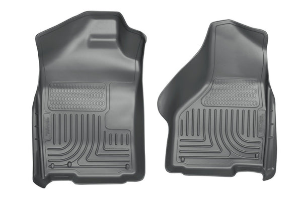 Husky Liners 03-12 Dodge Ram 1500/2500/3500 Series Regular/Quad Cab WeatherBeater Gray Floor Liners