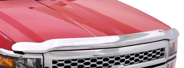 AVS 07-10 Ford Edge High Profile Hood Shield - Chrome