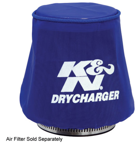 K&N Kawasaki / Yamaha / Sea Doo / Polaris Blue Round Tapered Drycharger Air Filter Wrap