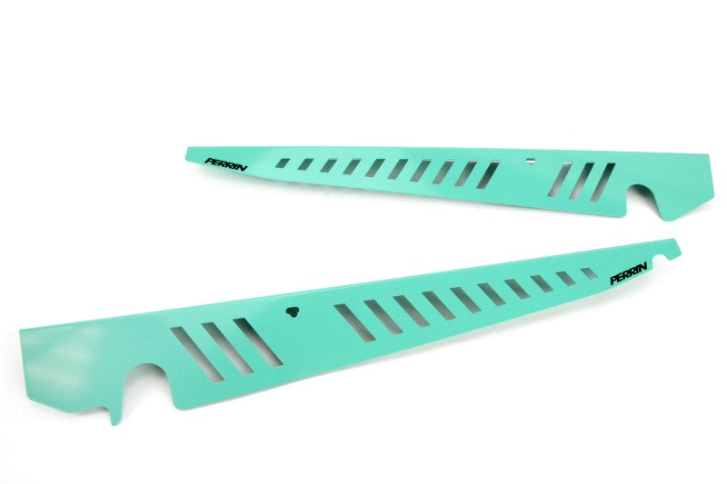 Perrin 2015+ Subaru WRX/STI Fender Shroud Set - Hyper Teal