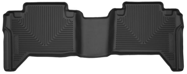 Husky Liners 05-14 Toyota Tacoma Crew Cab Pickup X-Act Contour Black 2nd Seat Floor Liner