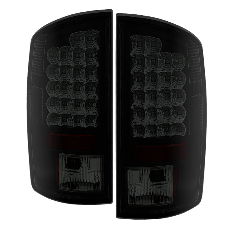 Spyder Dodge Ram 07-08 1500/Ram 07-09 2500/3500 LED Tail Lights Black Smoke ALT-YD-DRAM06-LED-BSM