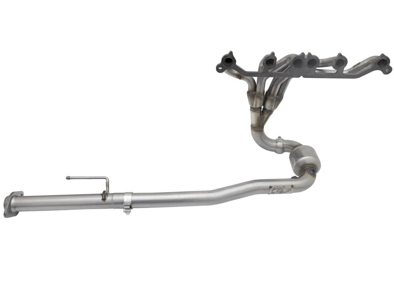 aFe Power Twisted Steel Header & Connection Pipe (Street) 00-06 Jeep Wrangler (TJ/LJ) I6 4.0L