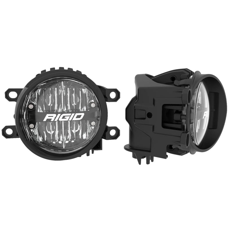 Rigid Industries 360-Series 4in LED SAE J583 Fog Light - 2014+ Toyota 4Runner/Tundra - White (Pair)