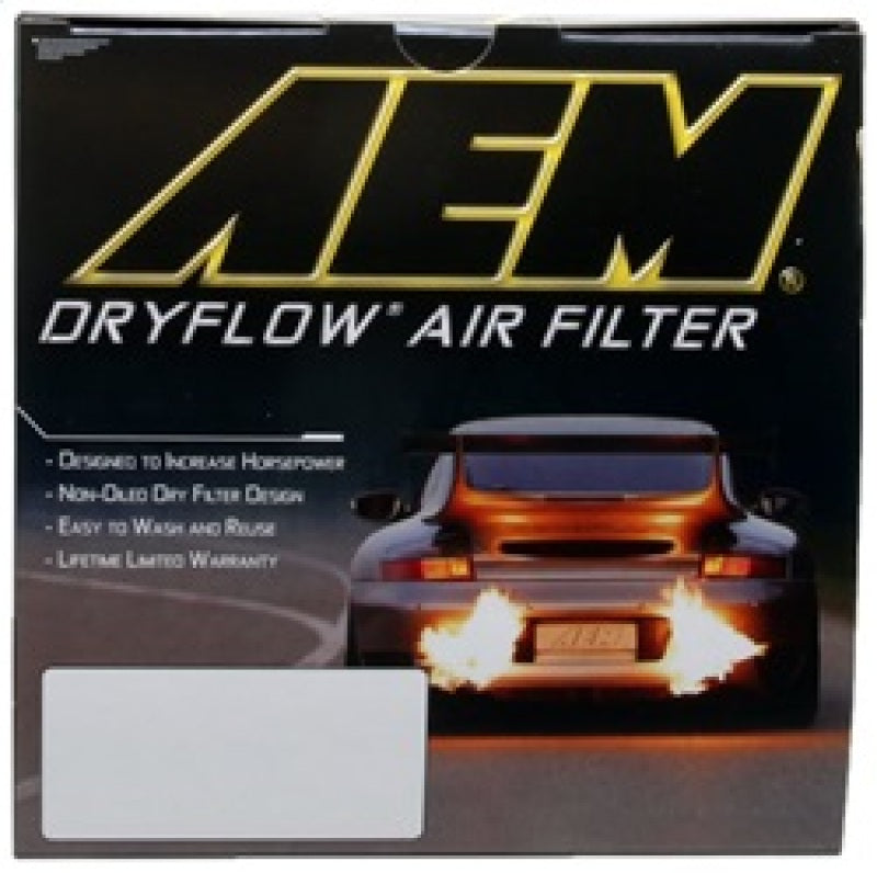 AEM 96-97 Chevy/GMC Full Size Pick Up 3.75in ID x 6.063in OD x 9.5in H Replacement DryFlow Filter