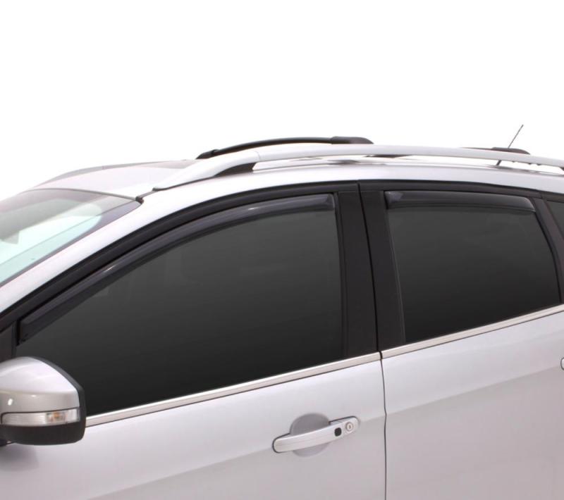 AVS 16-18 Chevy Malibu Ventvisor In-Channel Front & Rear Window Deflectors 4pc - Smoke