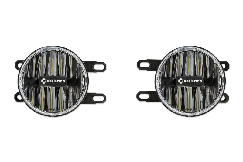 KC HiLiTES 12-18 Toyota Tacoma Gravity G4 LED Light Amber Fog Beam (Pair Pack System)