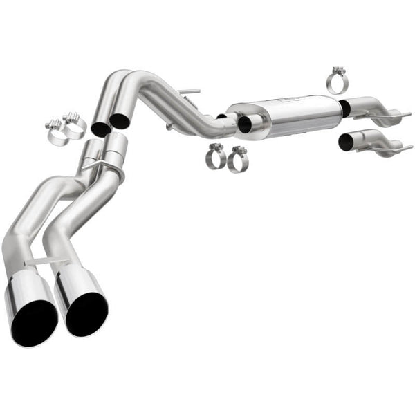 Magnaflow 15-21 Ford F-150 Street Series Cat-Back Performance Exhaust System- Black Rear Exit