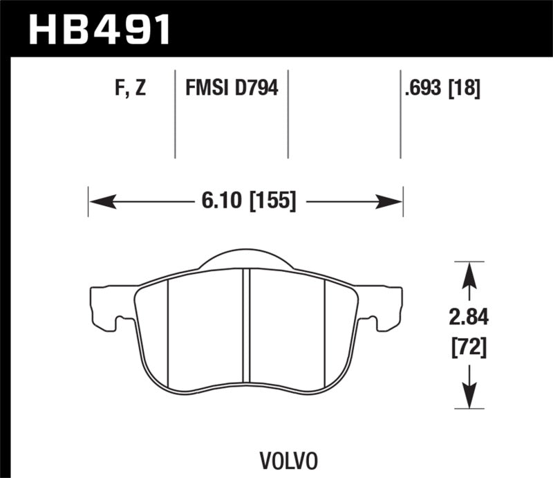 Hawk HPS Street Brake Pads