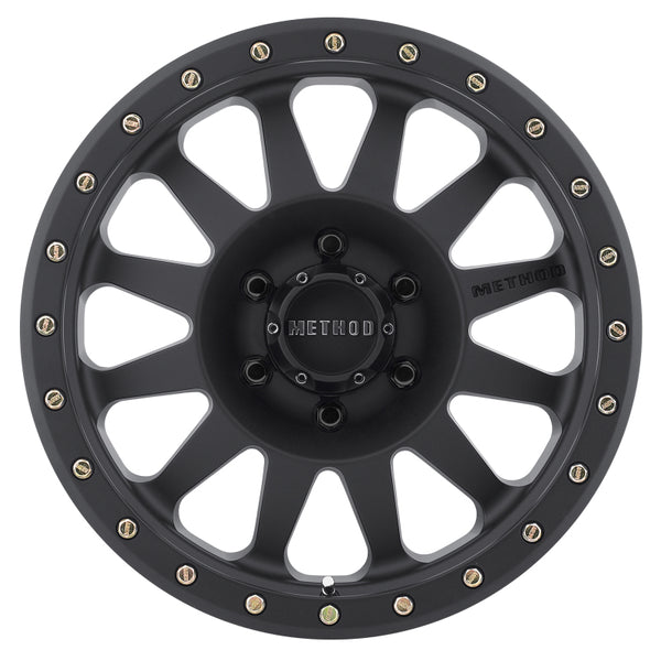 Method MR304 Double Standard 18x9 +18mm Offset 6x5.5 108mm CB Matte Black Wheel