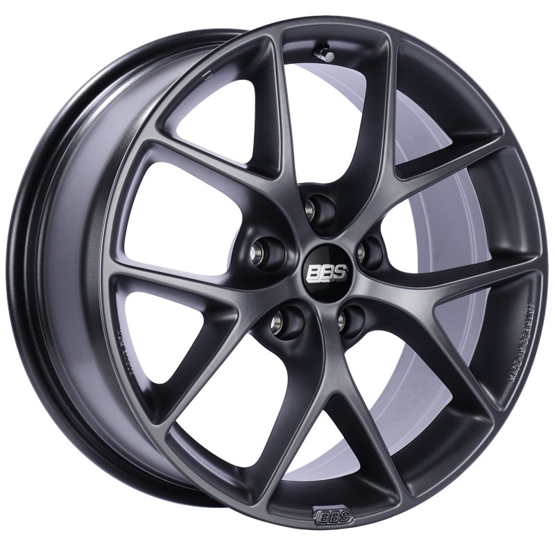 BBS SR 18x8 5x120 ET32 Satin Grey Wheel -82mm PFS/Clip Required