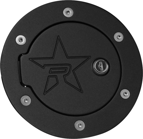 RBP RX-2 Locking Fuel Door 14-17 Chevrolet/GMC Silverado/Sierra 1500 - Black