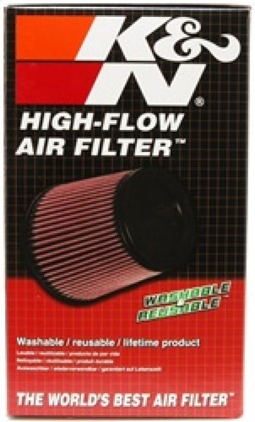 K&N Filter Universal Rubber Filter 4inch Flange 5 3/8inch Base 3 1/2inch Top 6inch Height - Top has