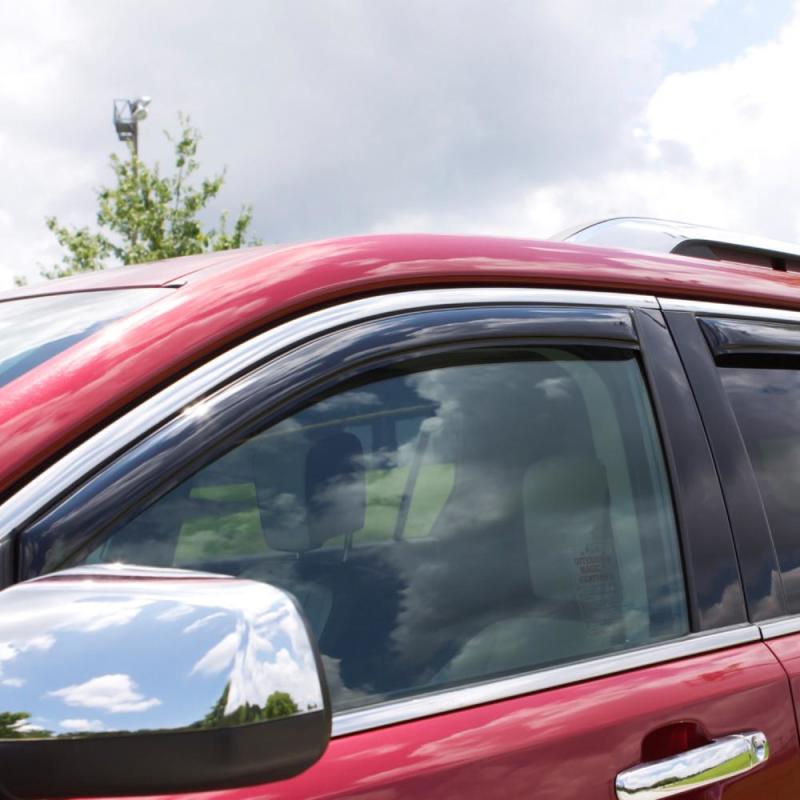 AVS 15-18 Nissan Murano Ventvisor In-Channel Front & Rear Window Deflectors 4pc - Smoke