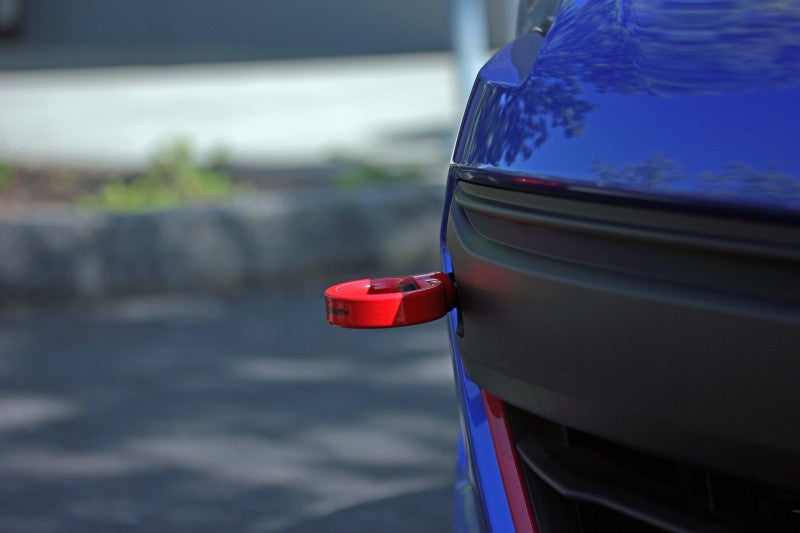 Perrin Tow Hook Kit - Front 2018+ Subaru WRX/STI - Red