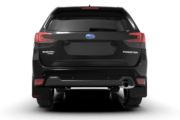 Rally Armor 2019 Subaru Forester UR Black Mud Flap w/ Red Logo