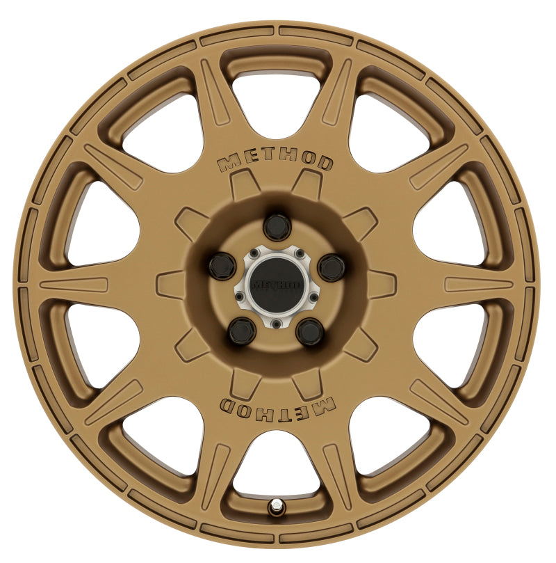 Method MR502 RALLY 17x8 +38mm Offset 5x4.5 67.1mm CB Method Bronze Wheel