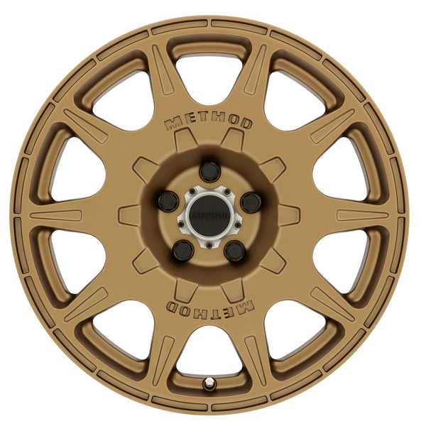 Method MR502 RALLY 17x8 +38mm Offset 5x4.5 67.1mm CB Method Bronze Wheel