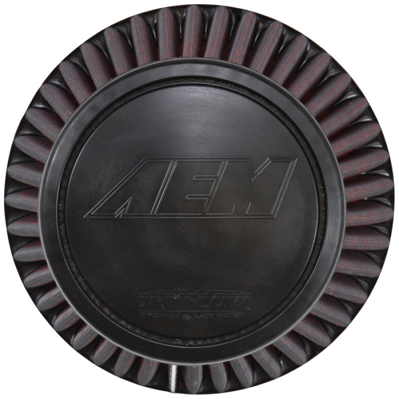 AEM Universal DryFlow Air Filter - Round Tapered - 5.125in Top OD x 7.5in Base OD x 7.125in H