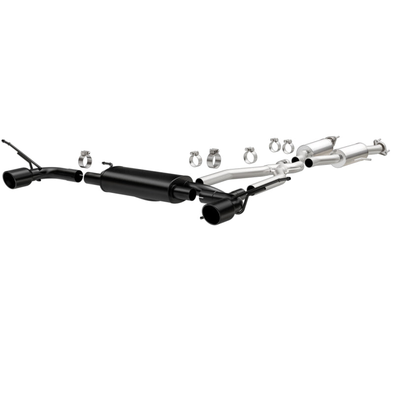 MagnaFlow Cat-Back SS 2.5in Dual Split Rear 4in Black Tip 11-16 Jeep Grand Cherokee 5.7L V8/3.6L V6