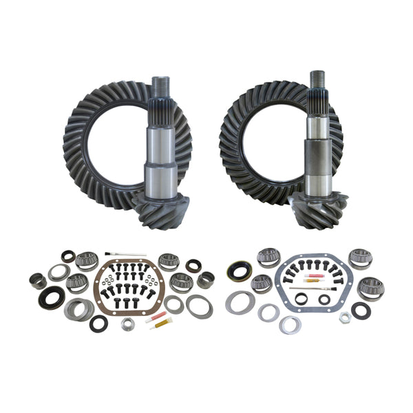 Yukon Gear Gear & Install Kit Package For Jeep JK (Non-Rubicon) in a 4.56 Ratio