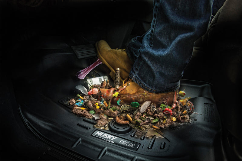 Husky Liners 2015 Chevy/GMC Suburban/Yukon XL WeatherBeater Combo Tan Front & 2nd Seat Floor Liners