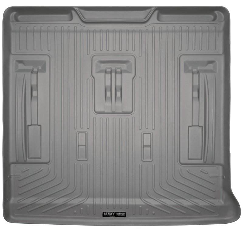 Husky Liners 07-13 GM Escalade/Suburban/Yukon WeatherBeater Gray Rear Cargo Liners