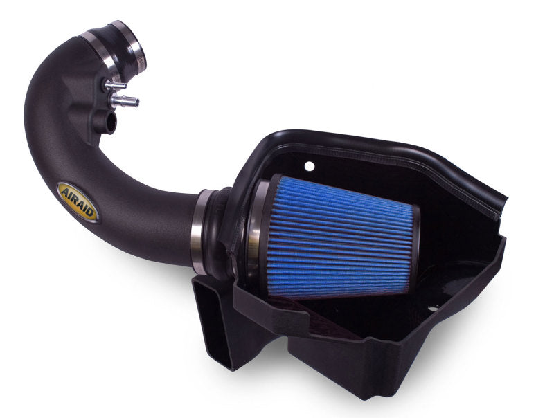 Airaid 11-14 Ford Mustang GT 5.0L MXP Intake System w/ Tube (Dry / Blue Media)