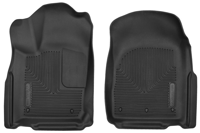 Husky Liners 11-14 Dodge Durango / 11-14 Jeep Grand Cherokee X-Act Contour Black Front Floor Liners