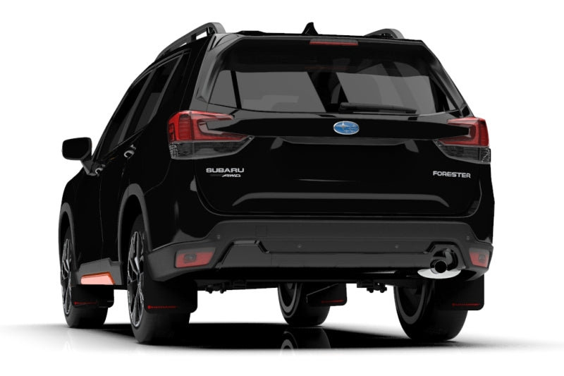 Rally Armor 2019 Subaru Forester UR Black Mud Flap w/ Red Logo