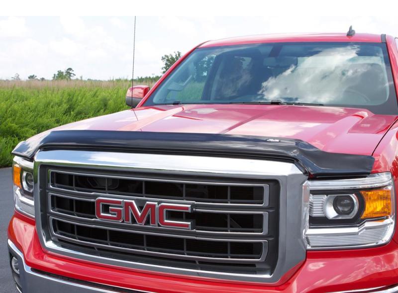 AVS 15-18 GMC Canyon Bugflector Medium Profile Hood Shield - Smoke