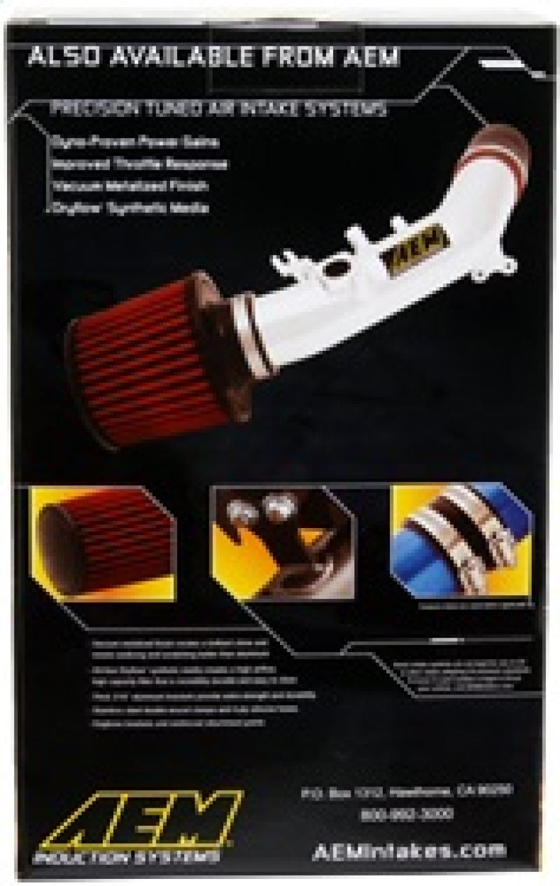 AEM 2.75 inch Angled Flange Dryflow Air Filter with 5 inch Element