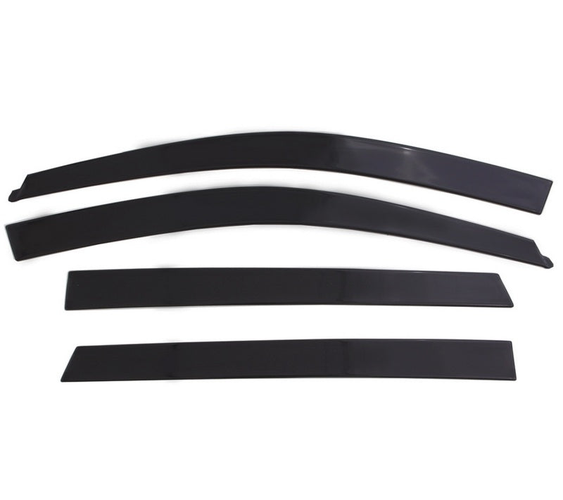 AVS 07-18 Toyota Tundra Double Cab Ventvisor Low Profile Deflectors 4pc - Smoke