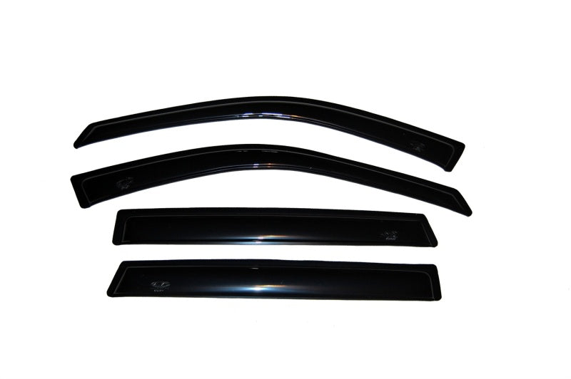 AVS 01-06 Hyundai Santa Fe Ventvisor Outside Mount Window Deflectors 4pc - Smoke