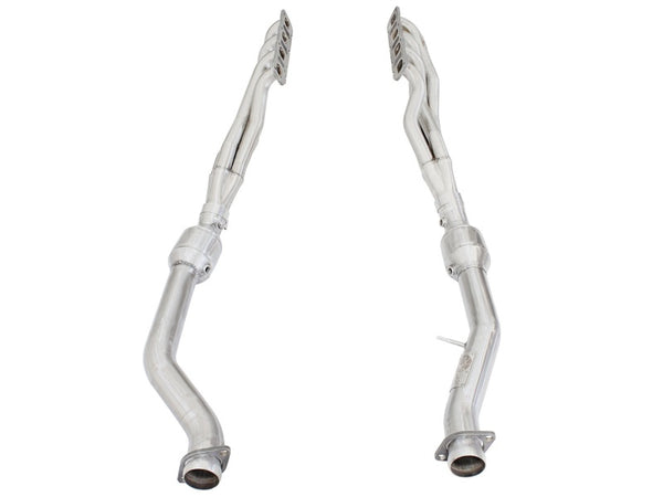 aFe Twisted Steel Headers w/ Cats 12-14 Jeep Grand Cherokee SRT/SRT-8 6.4L V8