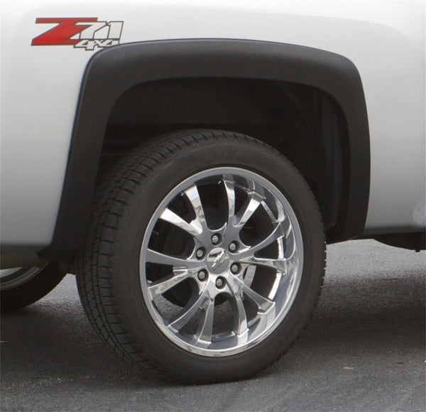 Lund 07-13 Chevy Silverado 1500 SX-Sport Textured Elite Series Fender Flares - Black (2 Pc.)