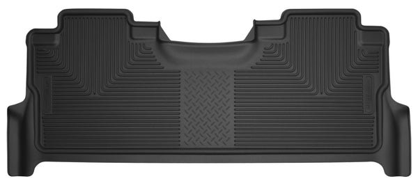 Husky Liners 2017 Ford F-250 Super Duty Crew Cab X-Act Contour Black Rear Floor Liners