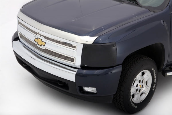 AVS 07-13 Chevy Silverado 1500 Aeroskin Low Profile Acrylic Hood Shield - Smoke