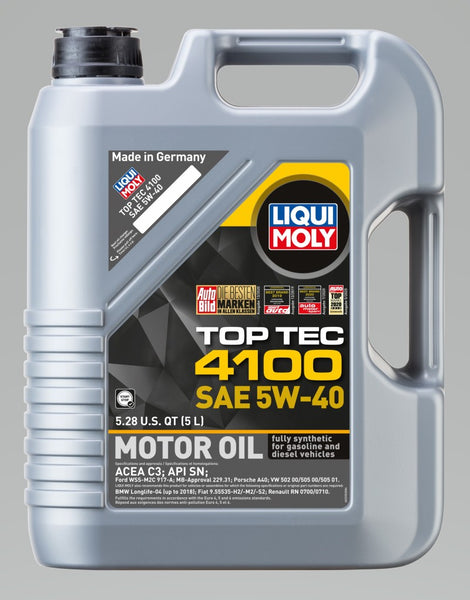 LIQUI MOLY 5L Top Tec 4100 Motor Oil 5W-40