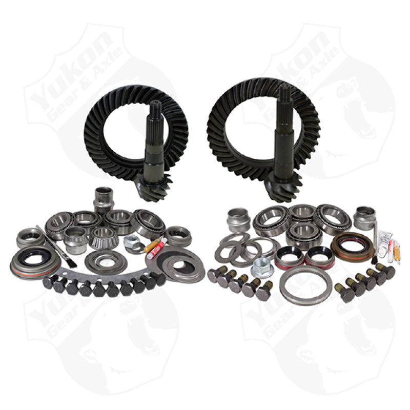 Yukon Gear Gear & Install Kit Package For Jeep JK (Non-Rubicon) in a 4.56 Ratio