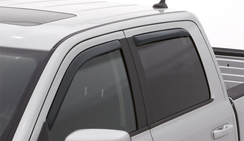 Lund 09-17 Dodge Ram 1500 Crew Cab Ventvisor Elite Window Deflectors - Smoke (4 Pc.)