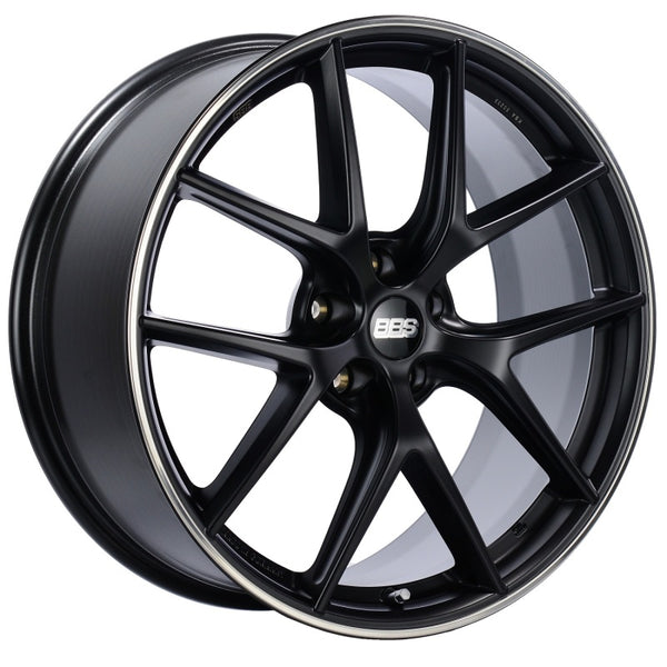 BBS CI-R 20x11.5 5x120 ET52 Satin Black Rim Protector Wheel -82mm PFS/Clip Required