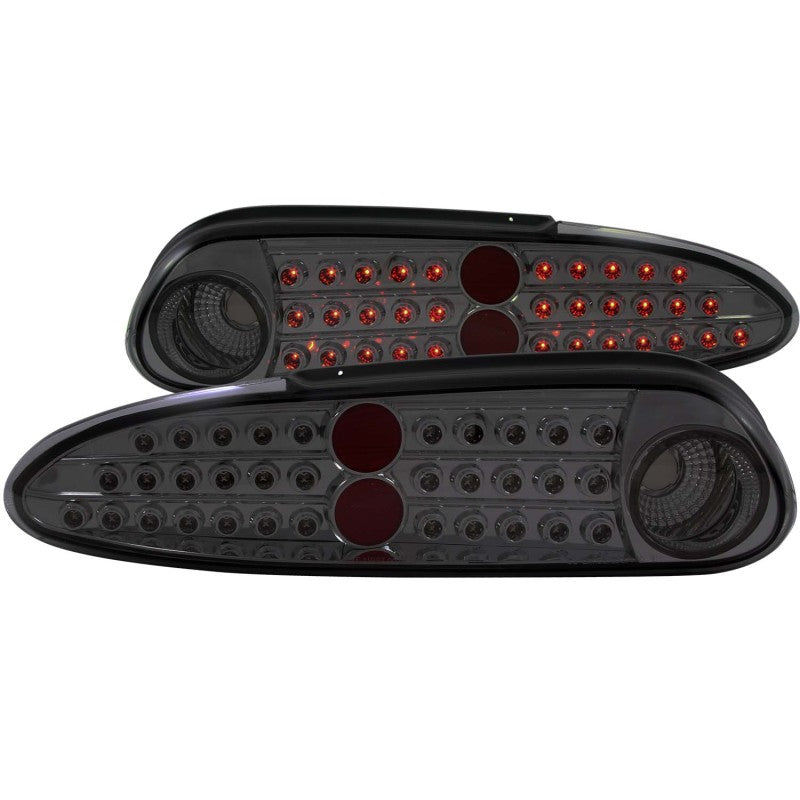 ANZO 1993-2002 Chevrolet Camaro LED Taillights Smoke