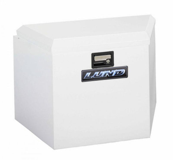 Lund Universal Alum Trailer Tongue Storage Box - White