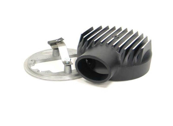 K&N Universal Black Aluminum Plenum